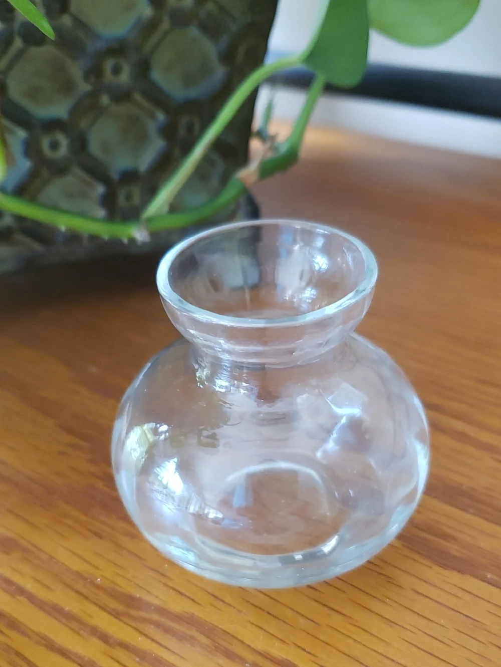 Elegant Clear Glass Vases- Set Of 3